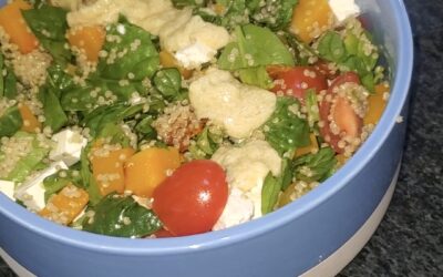 Roast butternut and Quinoa salad